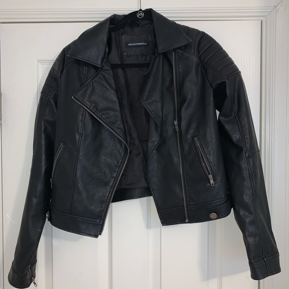 Leather jacket